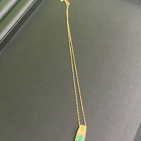 18金のネックレス