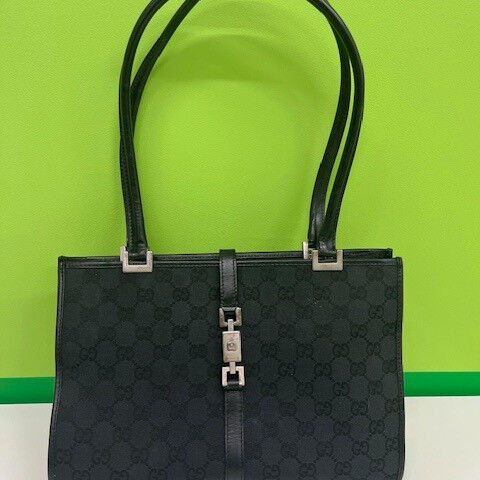 グッチ GUCCI ジャッキー ハンドバッグ黒