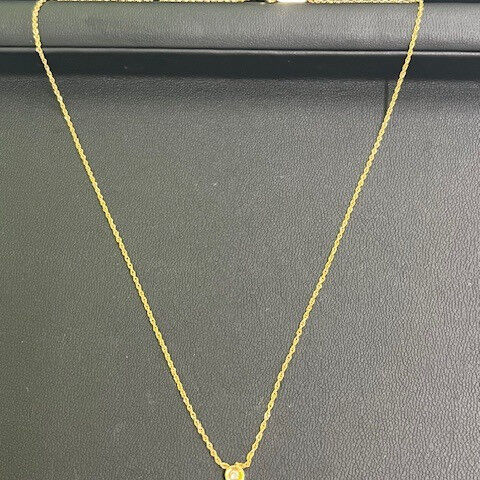 K18ネックレス✨ 18金 D付き