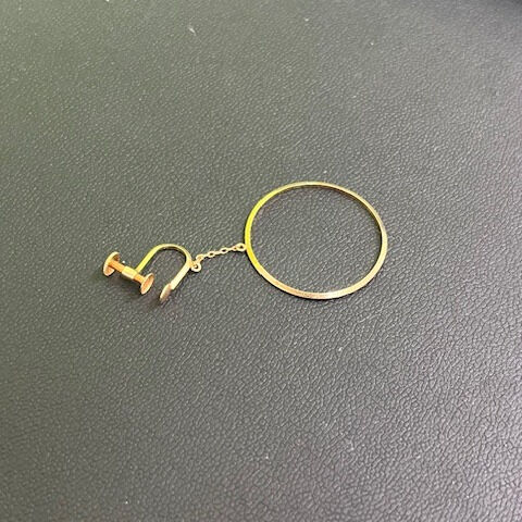 18金のK18イヤリング