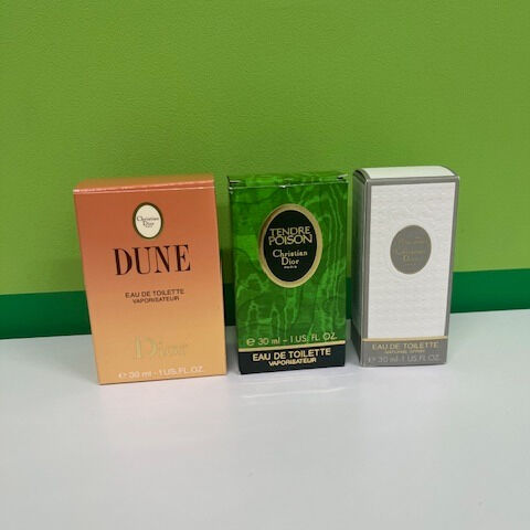 Diorの香水を3本